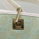 GUCCI GG Canvas Tote Bag Light Blue 002 1098 Auth ki3541-10