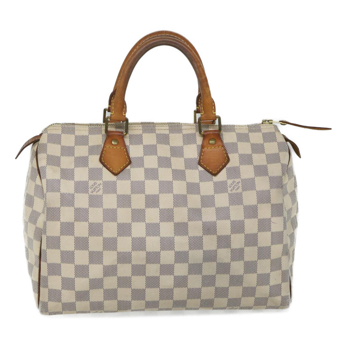 LOUIS VUITTON Damier Azur Speedy 30 Hand Bag N41533 LV Auth ki3543