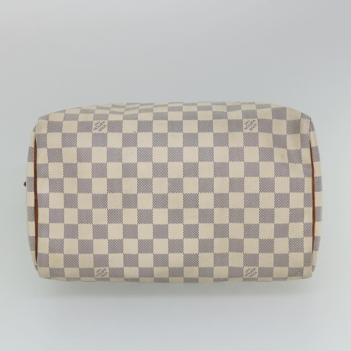 LOUIS VUITTON Damier Azur Speedy 30 Hand Bag N41533 LV Auth ki3543