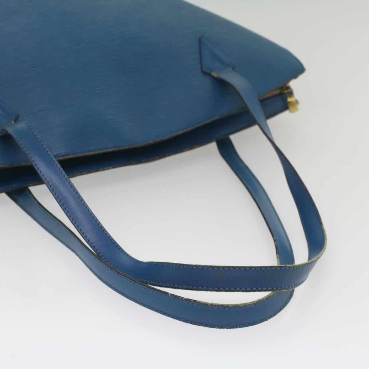 LOUIS VUITTON Epi Saint Jacques Shopping Shoulder Bag Blue M52275 LV Auth ki3549