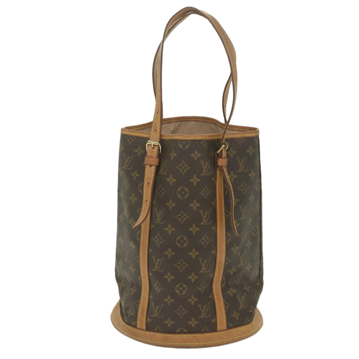 LOUIS VUITTON Monogram Bucket GM Shoulder Bag M42236 LV Auth ki3655