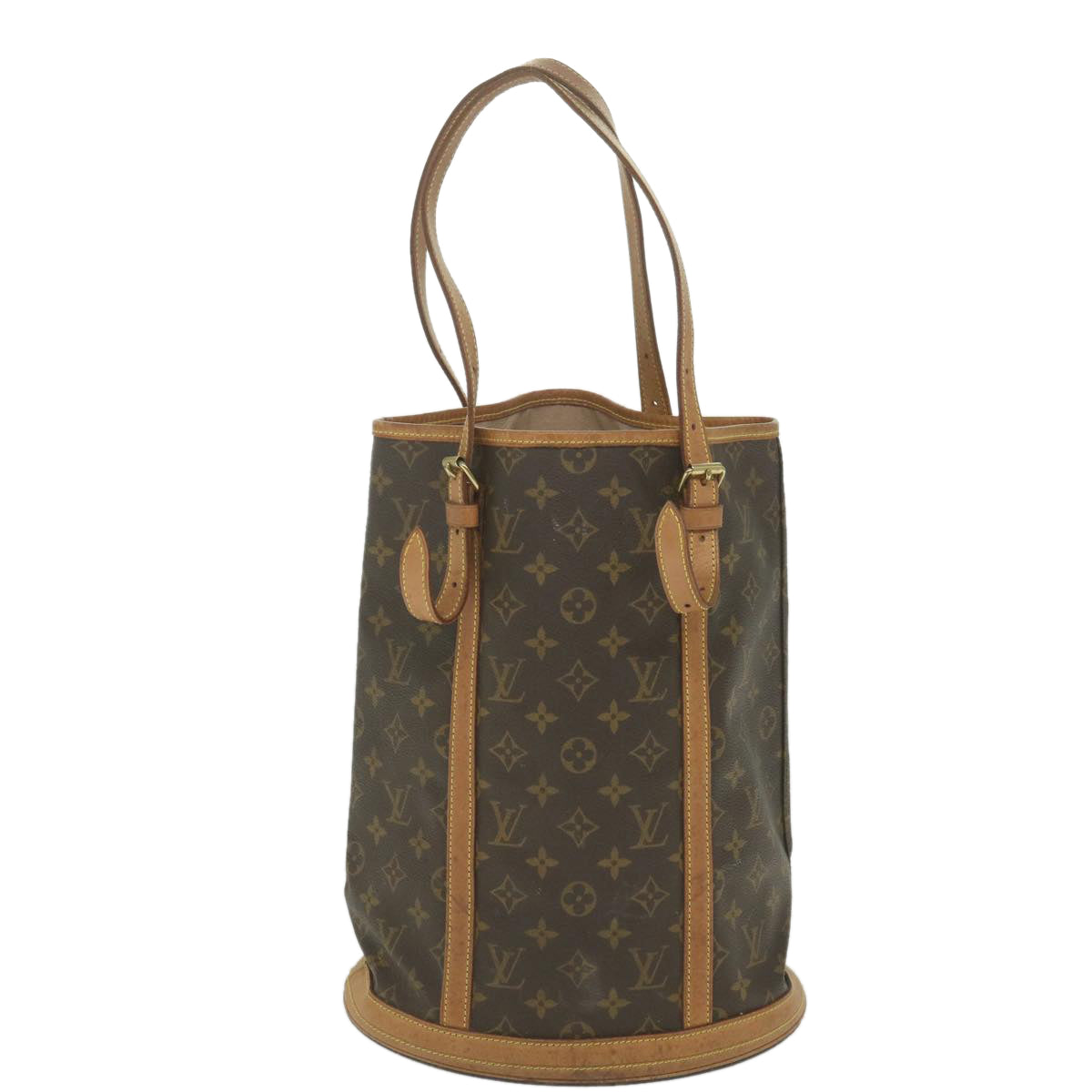 LOUIS VUITTON Monogram Bucket GM Shoulder Bag M42236 LV Auth ki3655