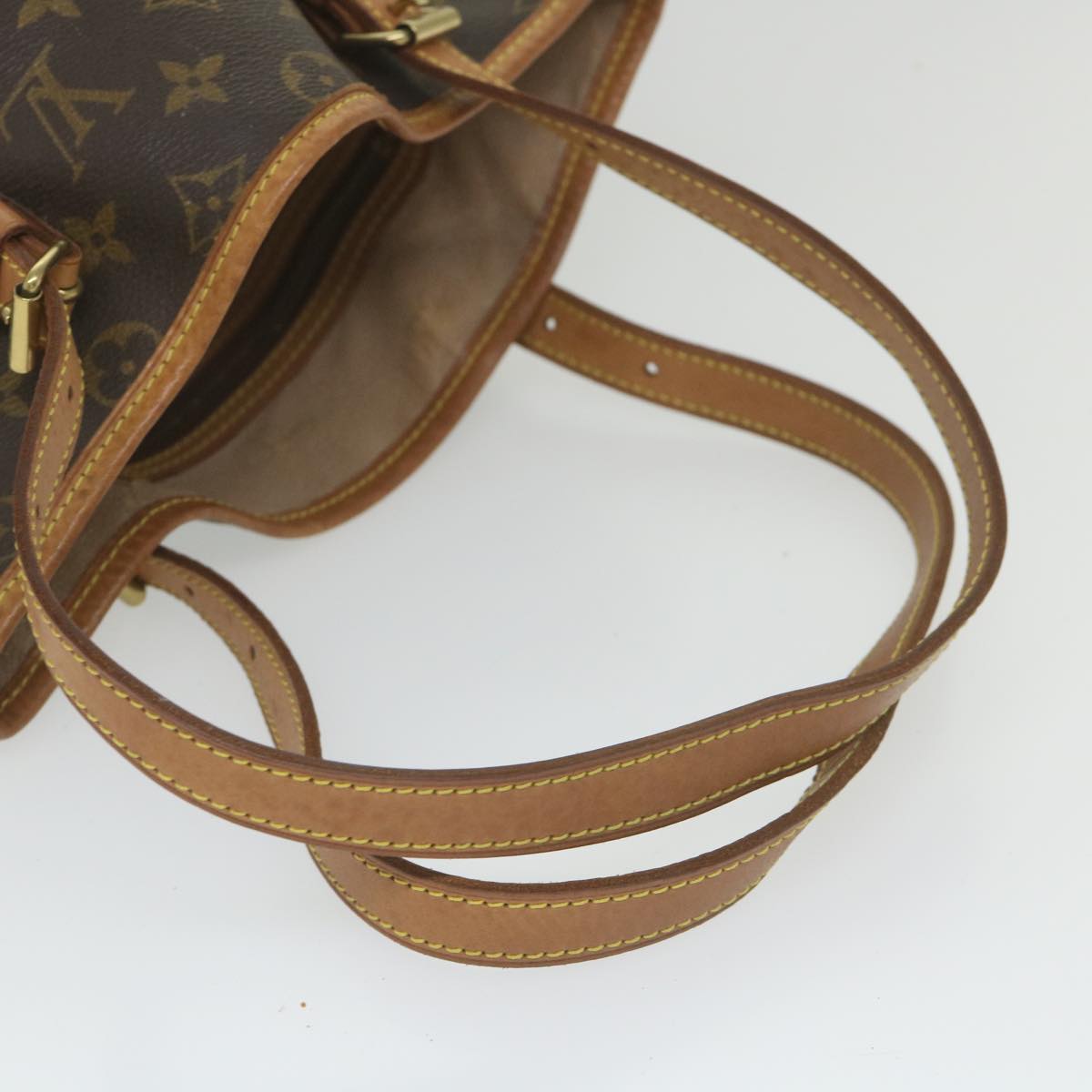 LOUIS VUITTON Monogram Bucket GM Shoulder Bag M42236 LV Auth ki3655