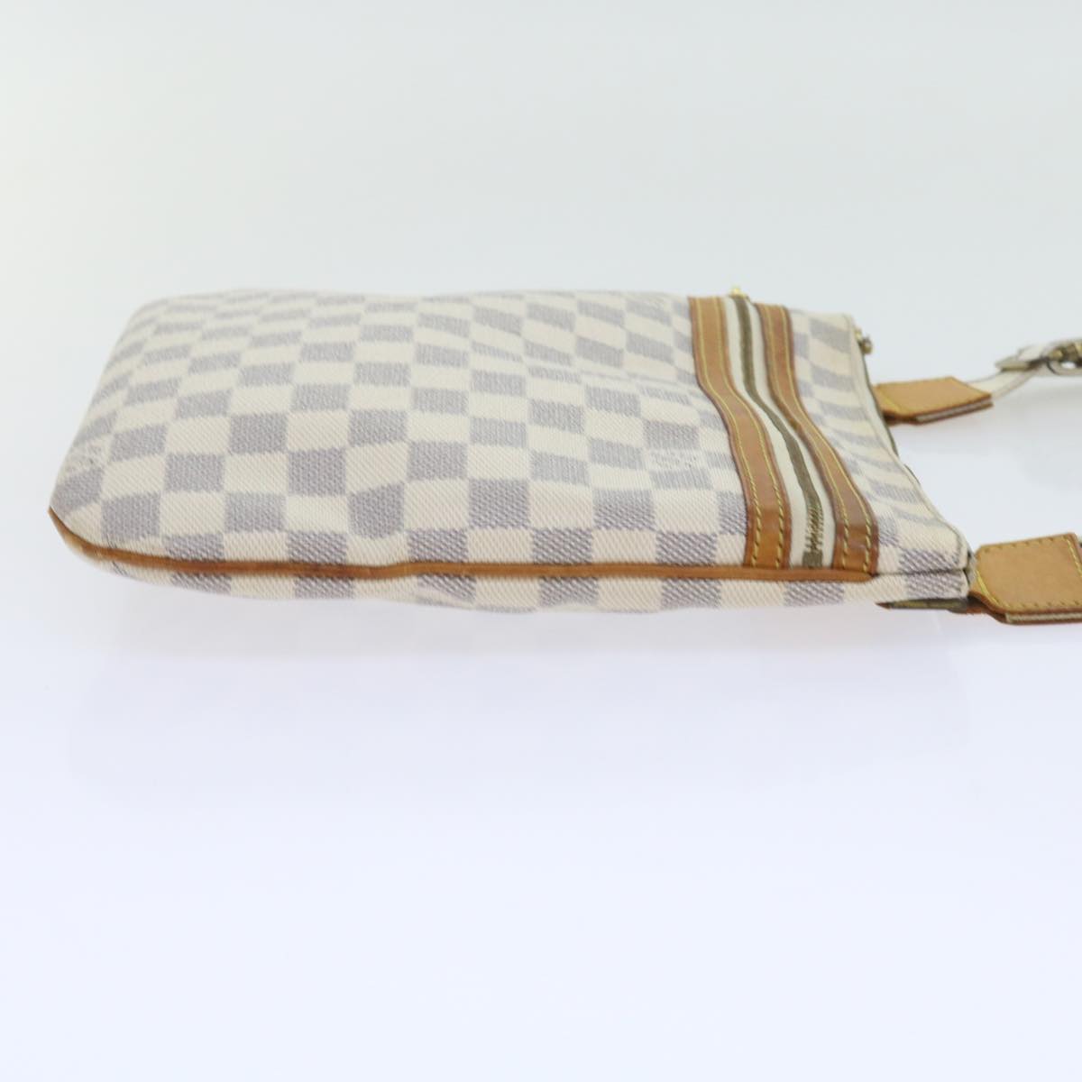 LOUIS VUITTON Damier Azur Pochette Bosphore Shoulder Bag N51112 LV Auth ki3658