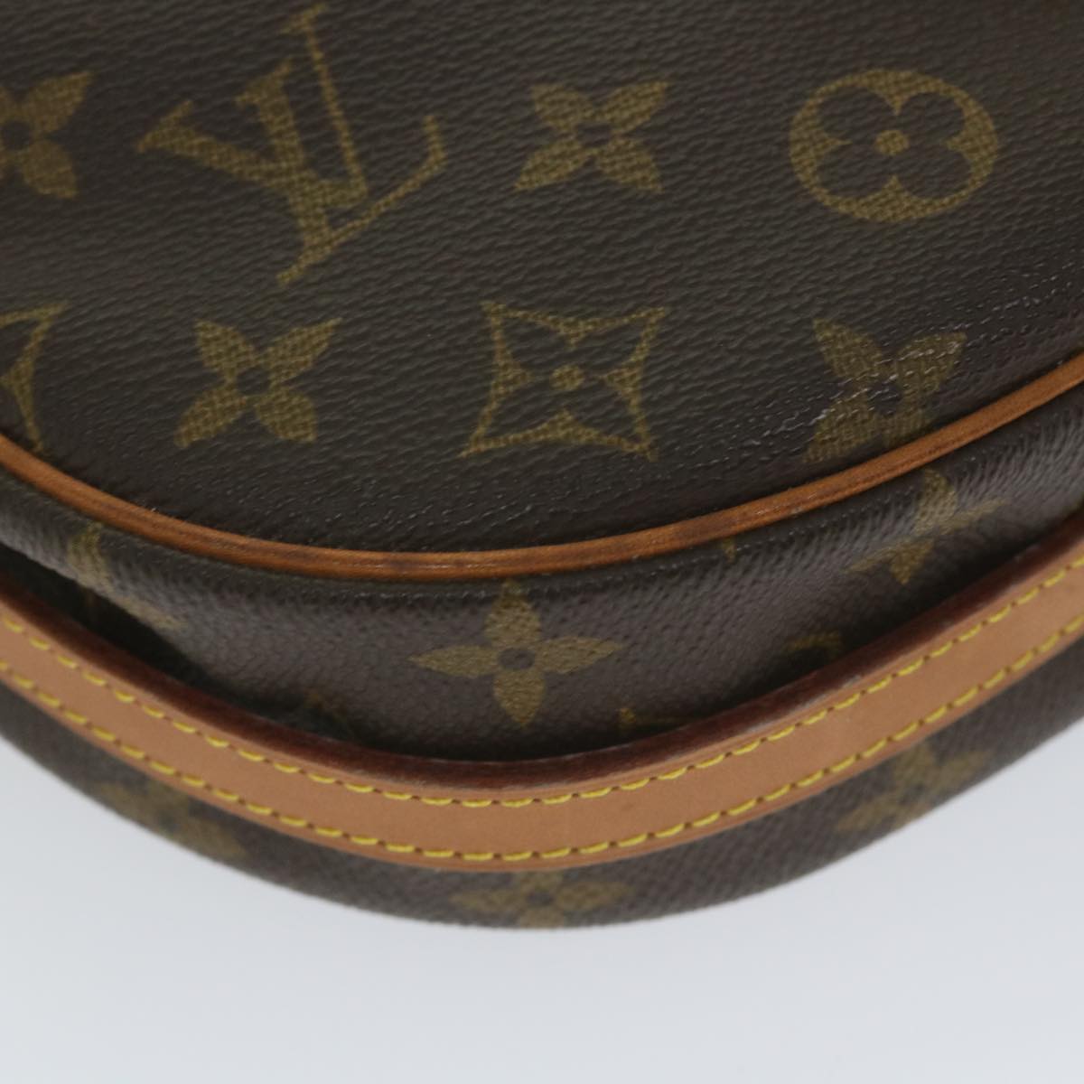 LOUIS VUITTON Monogram Jeune Fille MM Shoulder Bag M51226 LV Auth ki3700