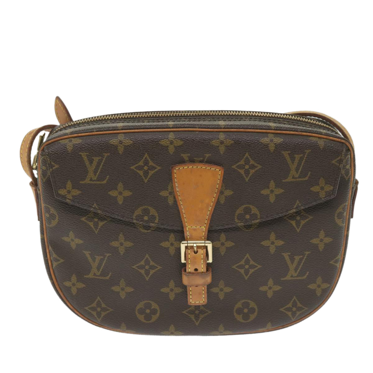 LOUIS VUITTON Monogram Jeune Fille MM Shoulder Bag M51226 LV Auth ki3700