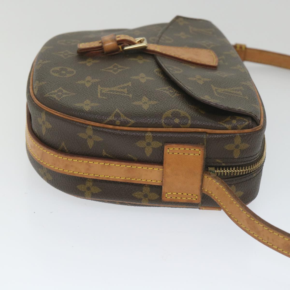 LOUIS VUITTON Monogram Jeune Fille MM Shoulder Bag M51226 LV Auth ki3700