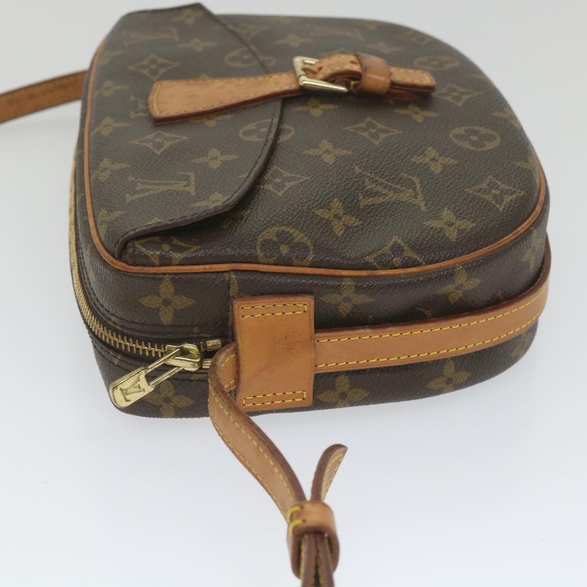 LOUIS VUITTON Monogram Jeune Fille MM Shoulder Bag M51226 LV Auth ki3700