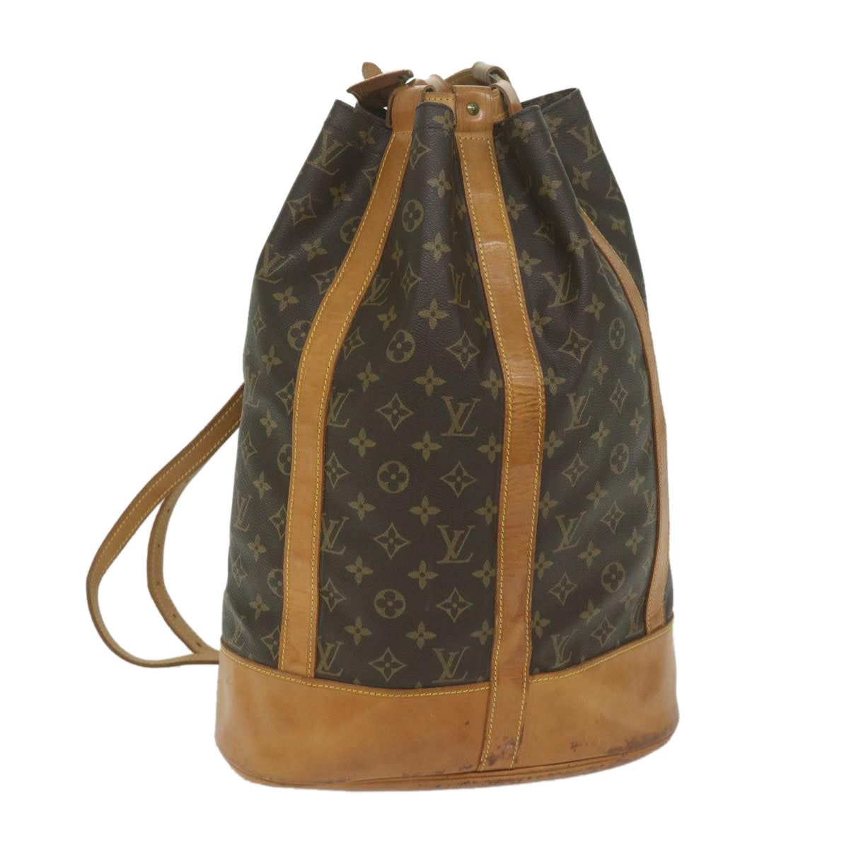 LOUIS VUITTON Monogram Randonnee GM Shoulder Bag M42244 LV Auth ki3725