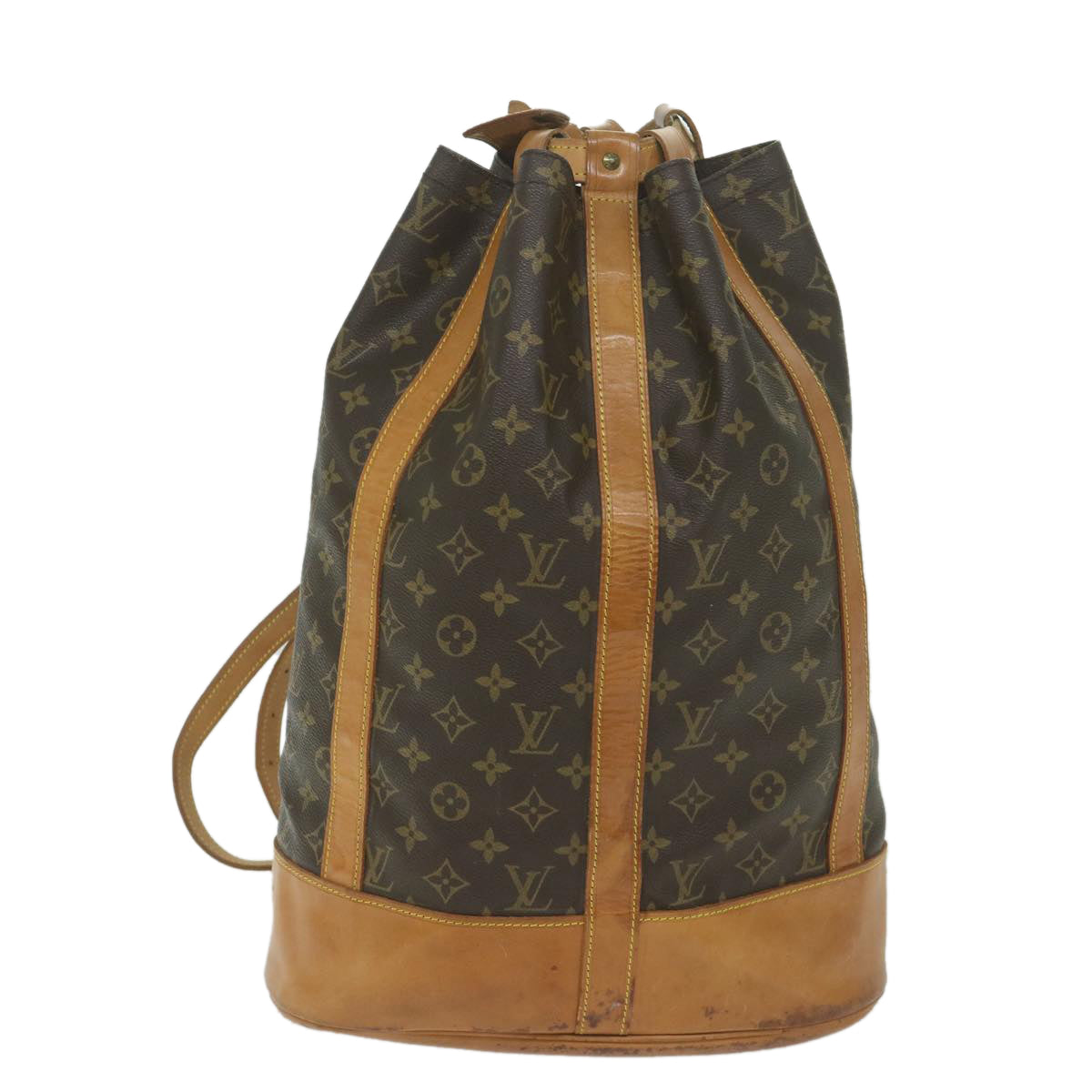 LOUIS VUITTON Monogram Randonnee GM Shoulder Bag M42244 LV Auth ki3725