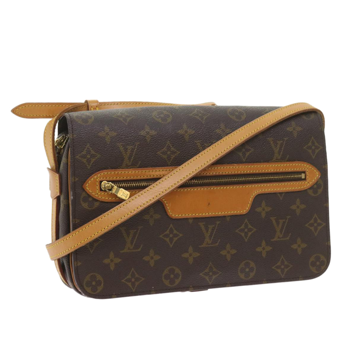 LOUIS VUITTON Monogram Saint Germain 28 Shoulder Bag M51207 LV Auth ki3738