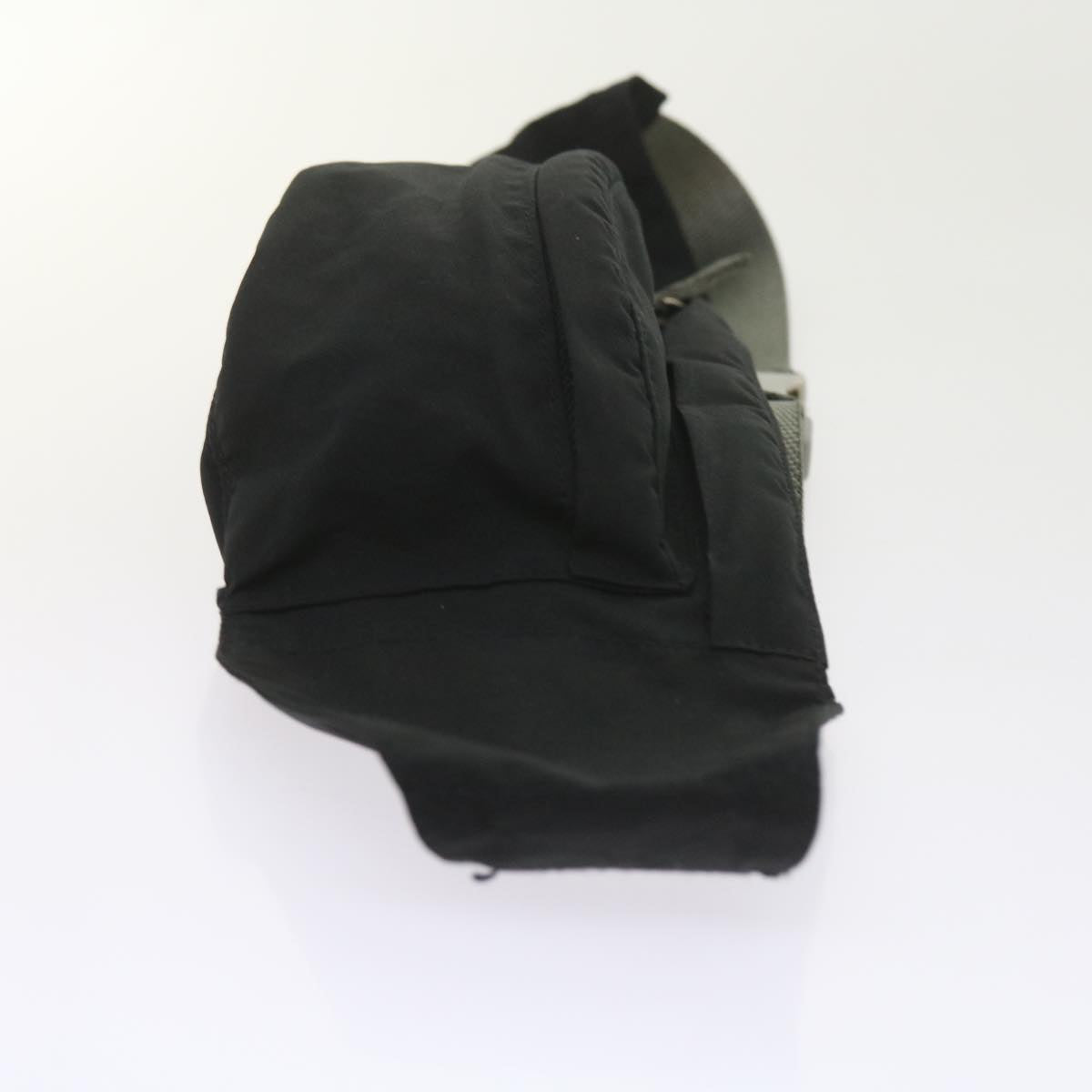 PRADA Sports Waist bag Nylon Black Auth ki3743