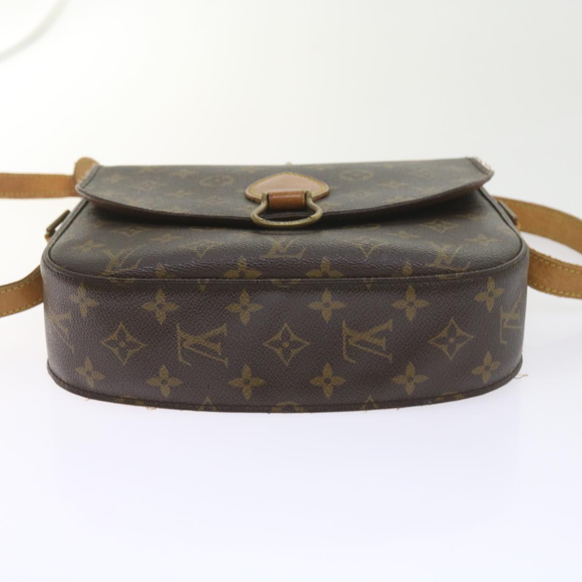 LOUIS VUITTON Monogram Saint Cloud GM Shoulder Bag M51242 LV Auth ki3753