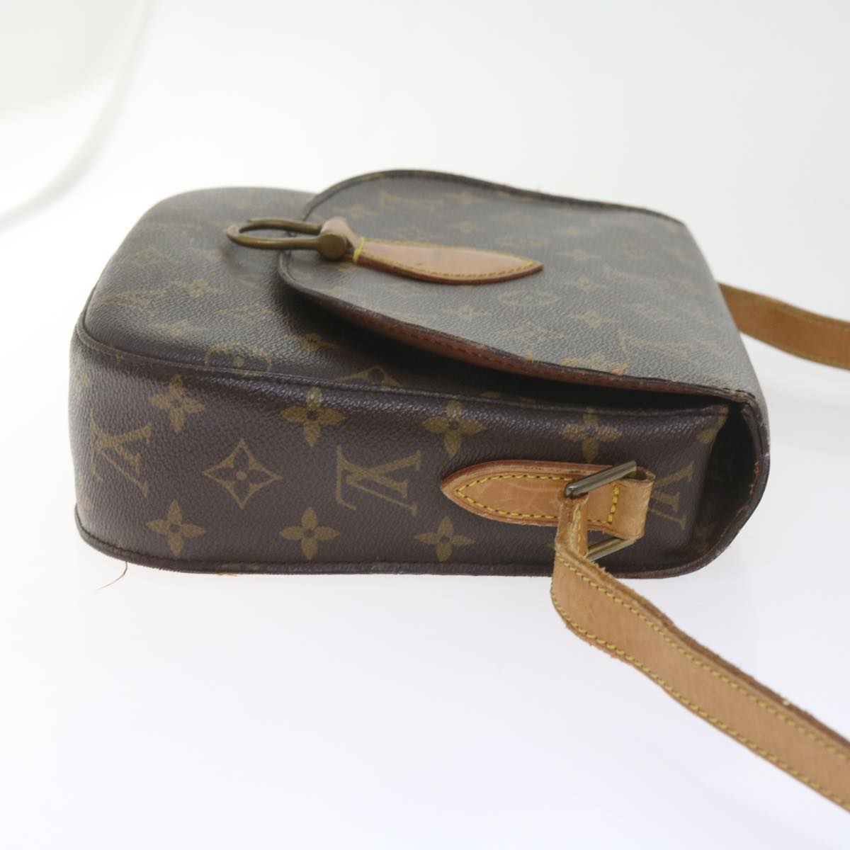 LOUIS VUITTON Monogram Saint Cloud GM Shoulder Bag M51242 LV Auth ki3753