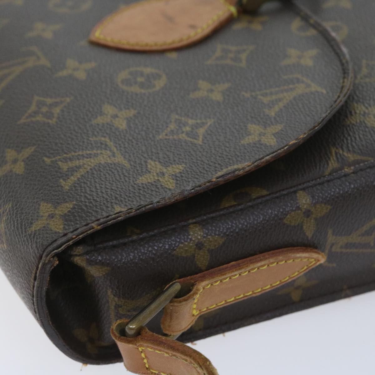 LOUIS VUITTON Monogram Saint Cloud GM Shoulder Bag M51242 LV Auth ki3753