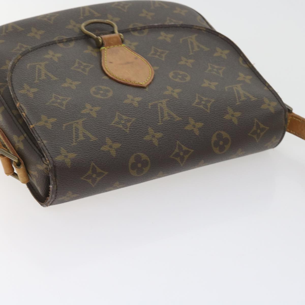 LOUIS VUITTON Monogram Saint Cloud GM Shoulder Bag M51242 LV Auth ki3753