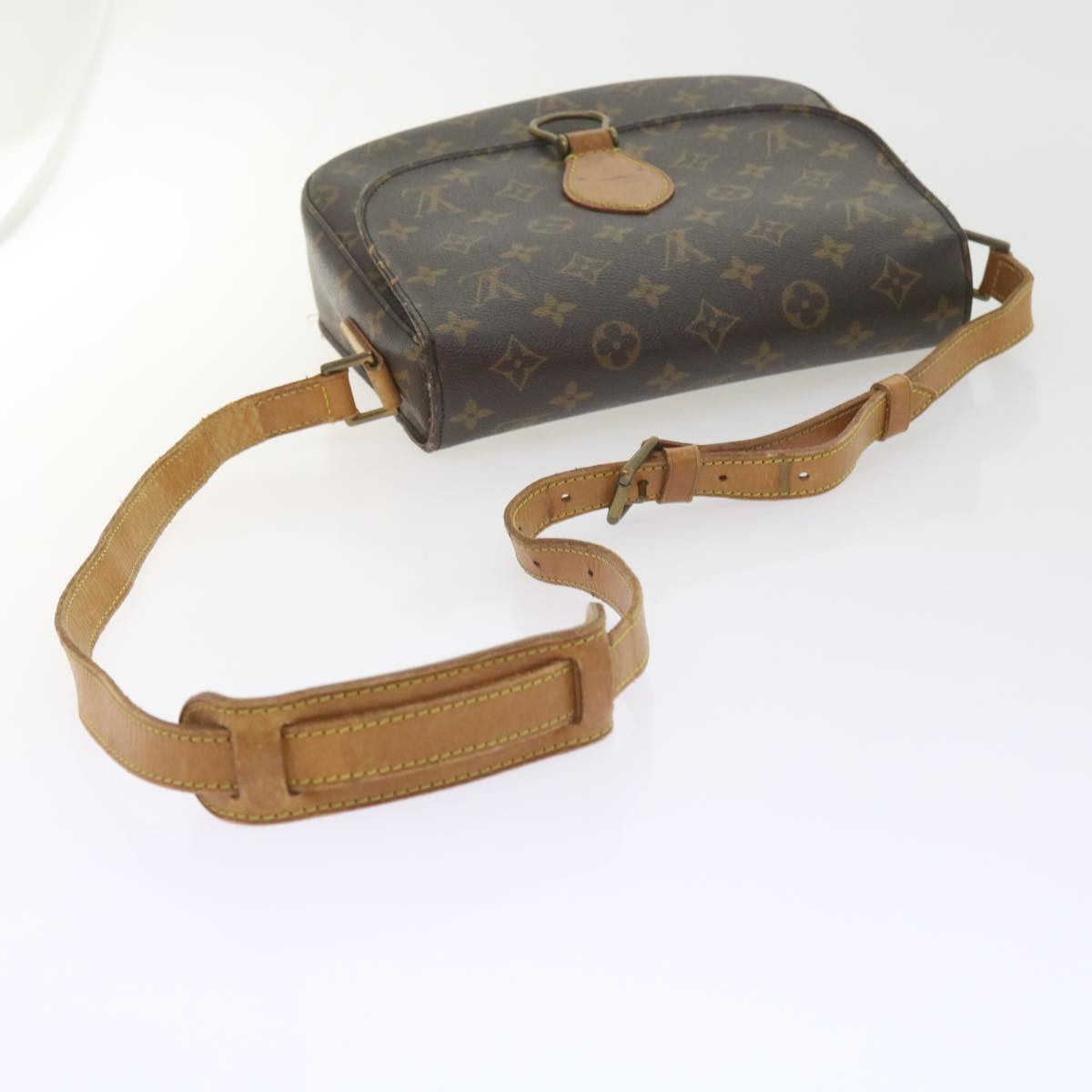 LOUIS VUITTON Monogram Saint Cloud GM Shoulder Bag M51242 LV Auth ki3753