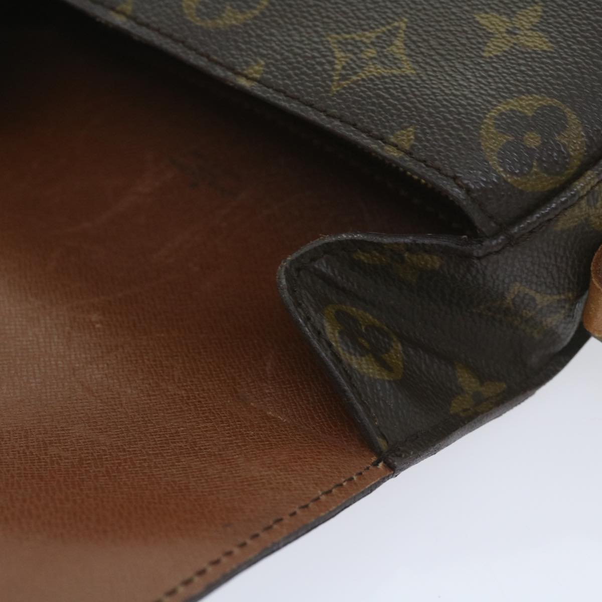 LOUIS VUITTON Monogram Saint Cloud PM Shoulder Bag M51244 LV Auth ki3754