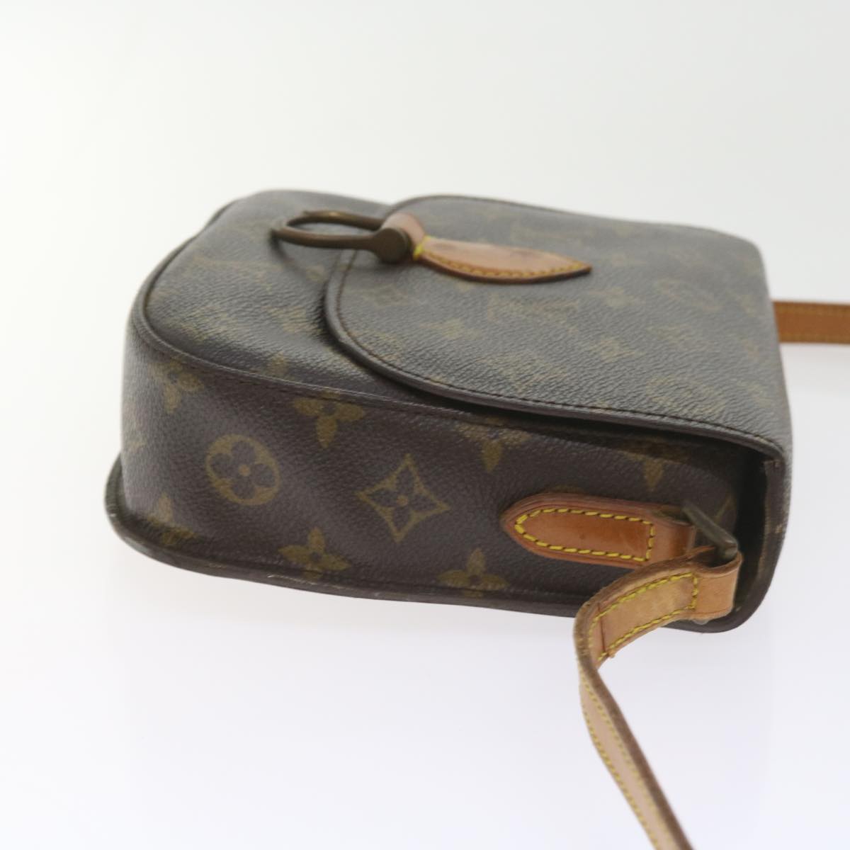 LOUIS VUITTON Monogram Saint Cloud PM Shoulder Bag M51244 LV Auth ki3754