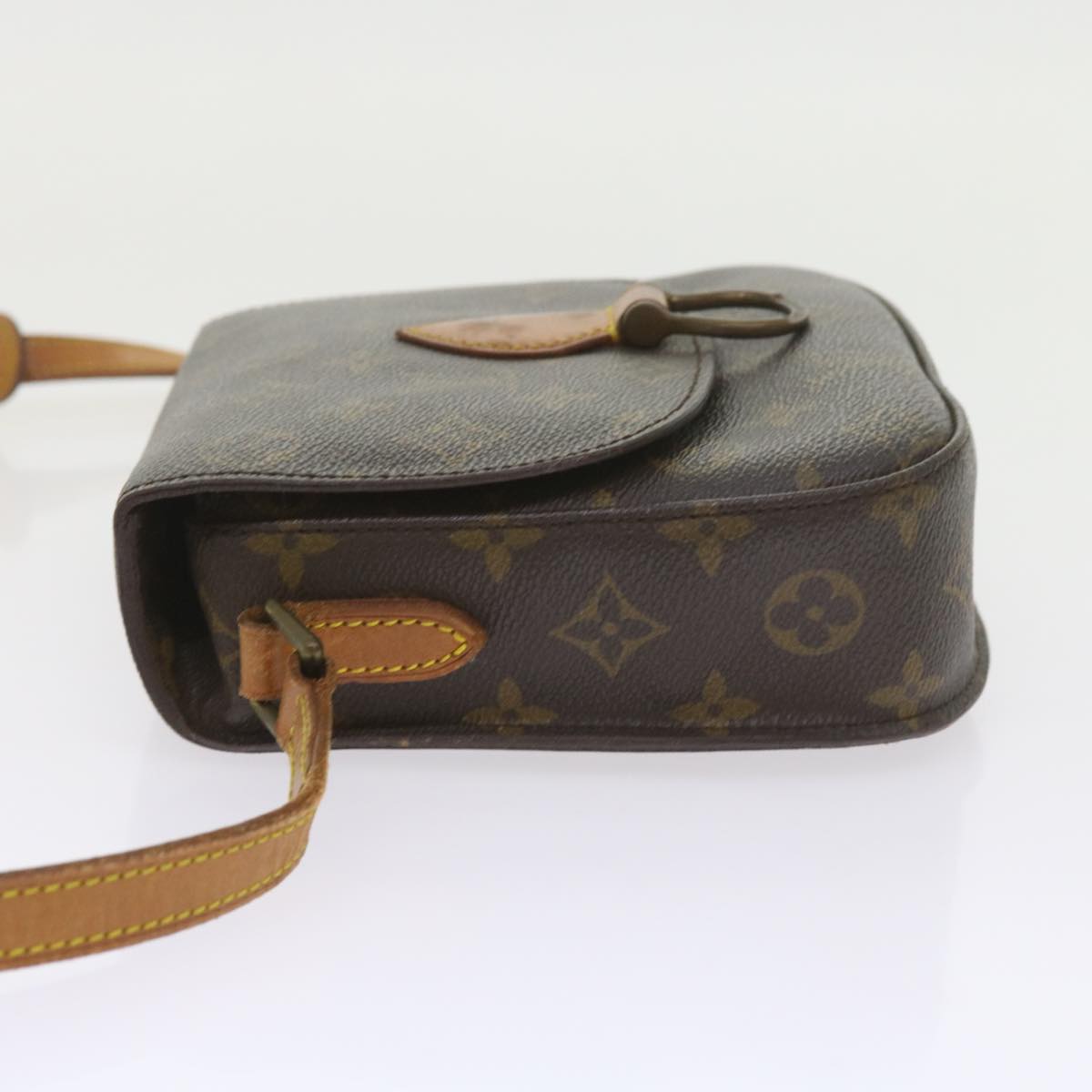 LOUIS VUITTON Monogram Saint Cloud PM Shoulder Bag M51244 LV Auth ki3754