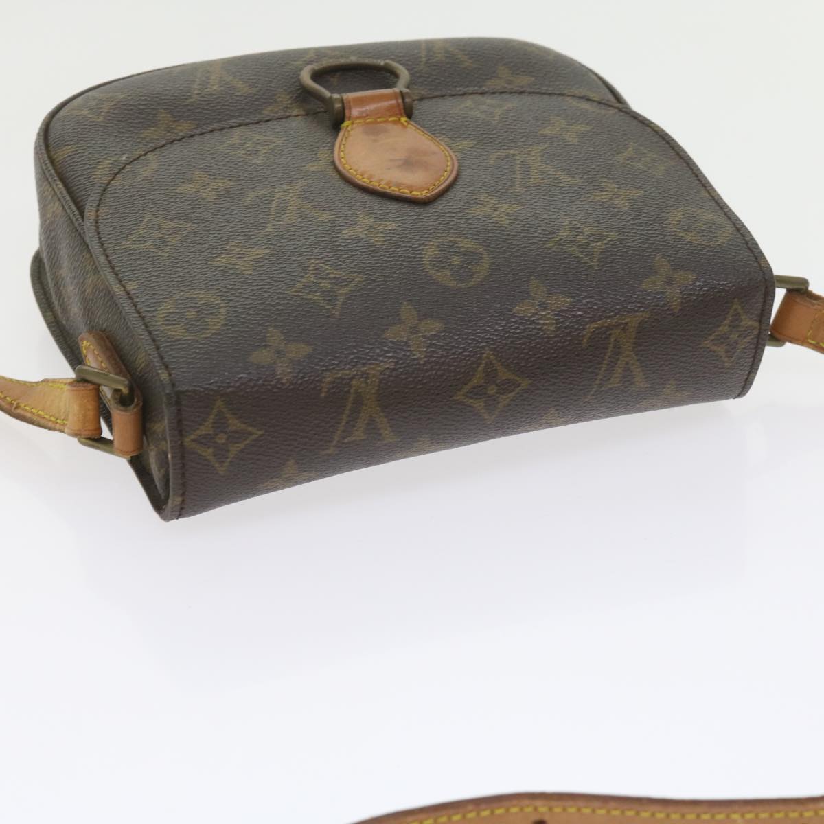 LOUIS VUITTON Monogram Saint Cloud PM Shoulder Bag M51244 LV Auth ki3754