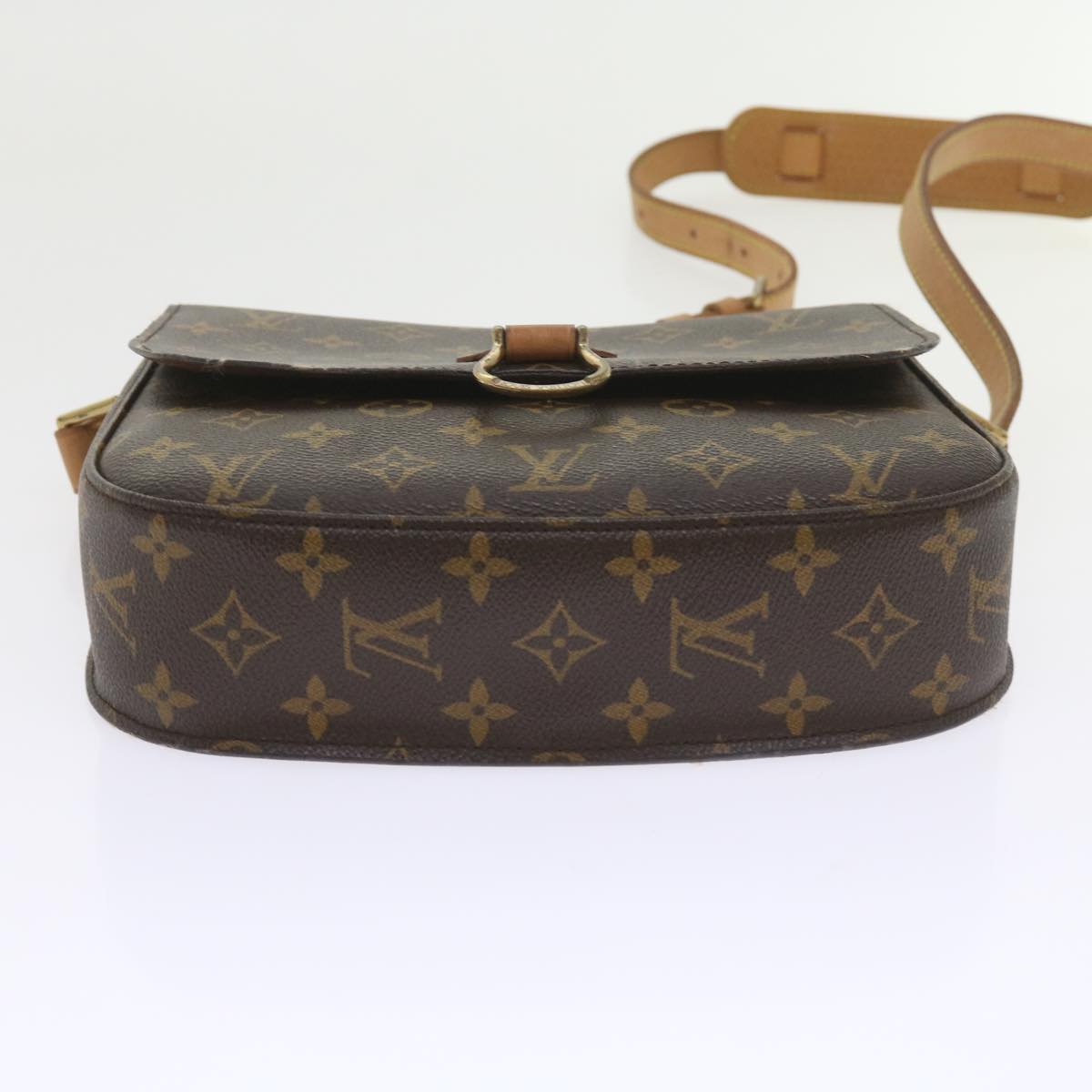 LOUIS VUITTON Monogram Saint Cloud GM Shoulder Bag M51242 LV Auth ki3780