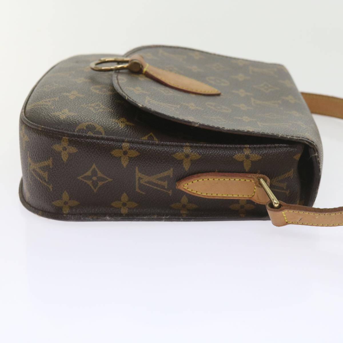 LOUIS VUITTON Monogram Saint Cloud GM Shoulder Bag M51242 LV Auth ki3780