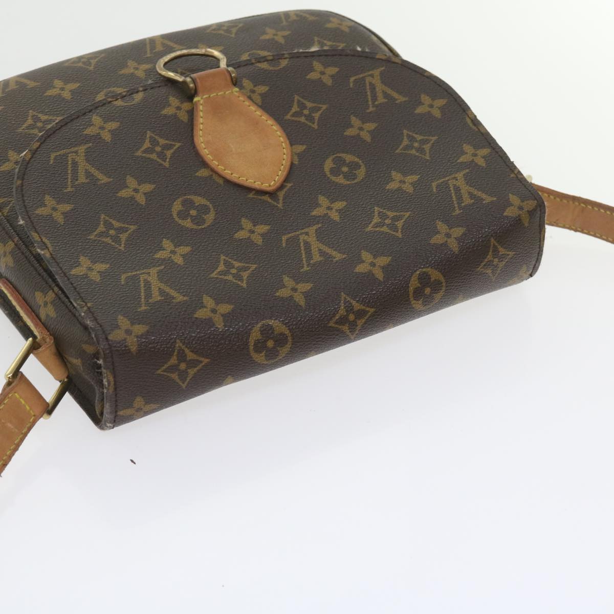 LOUIS VUITTON Monogram Saint Cloud GM Shoulder Bag M51242 LV Auth ki3780