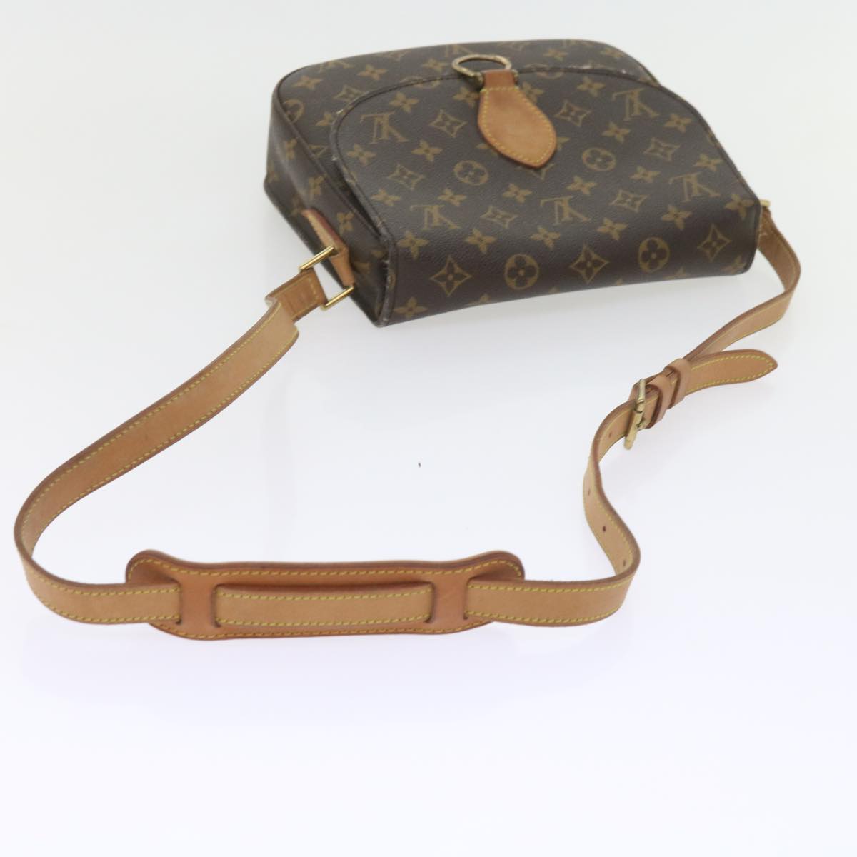 LOUIS VUITTON Monogram Saint Cloud GM Shoulder Bag M51242 LV Auth ki3780