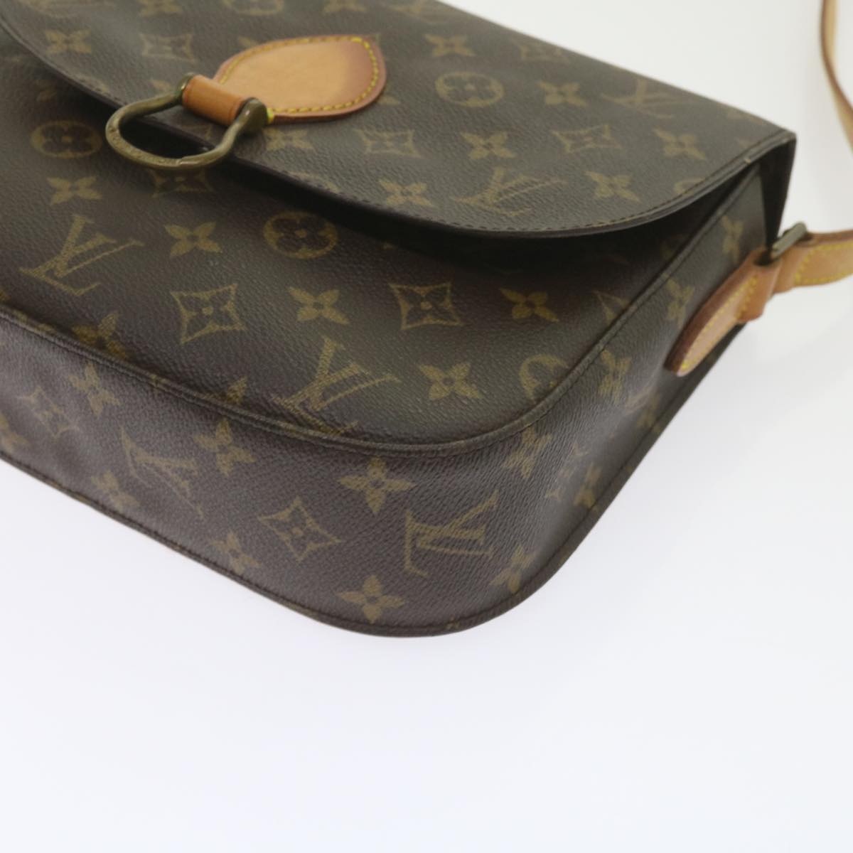 LOUIS VUITTON Monogram Saint Cloud GM Shoulder Bag M51242 LV Auth ki3781