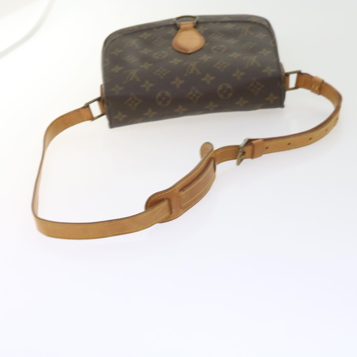 LOUIS VUITTON Monogram Saint Cloud GM Shoulder Bag M51242 LV Auth ki3781