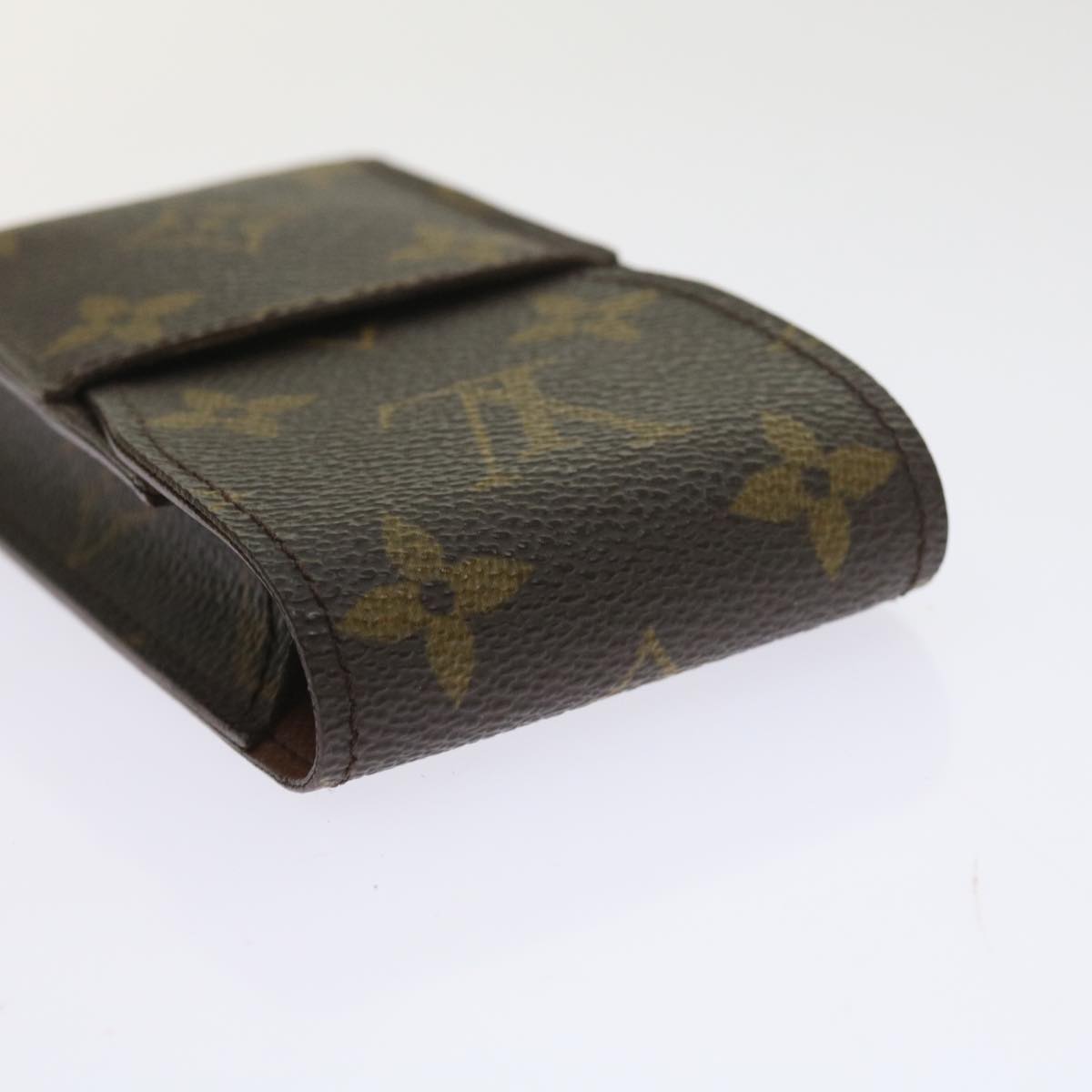 LOUIS VUITTON Monogram Etui Cigarette Case M63024 LV Auth ki3786