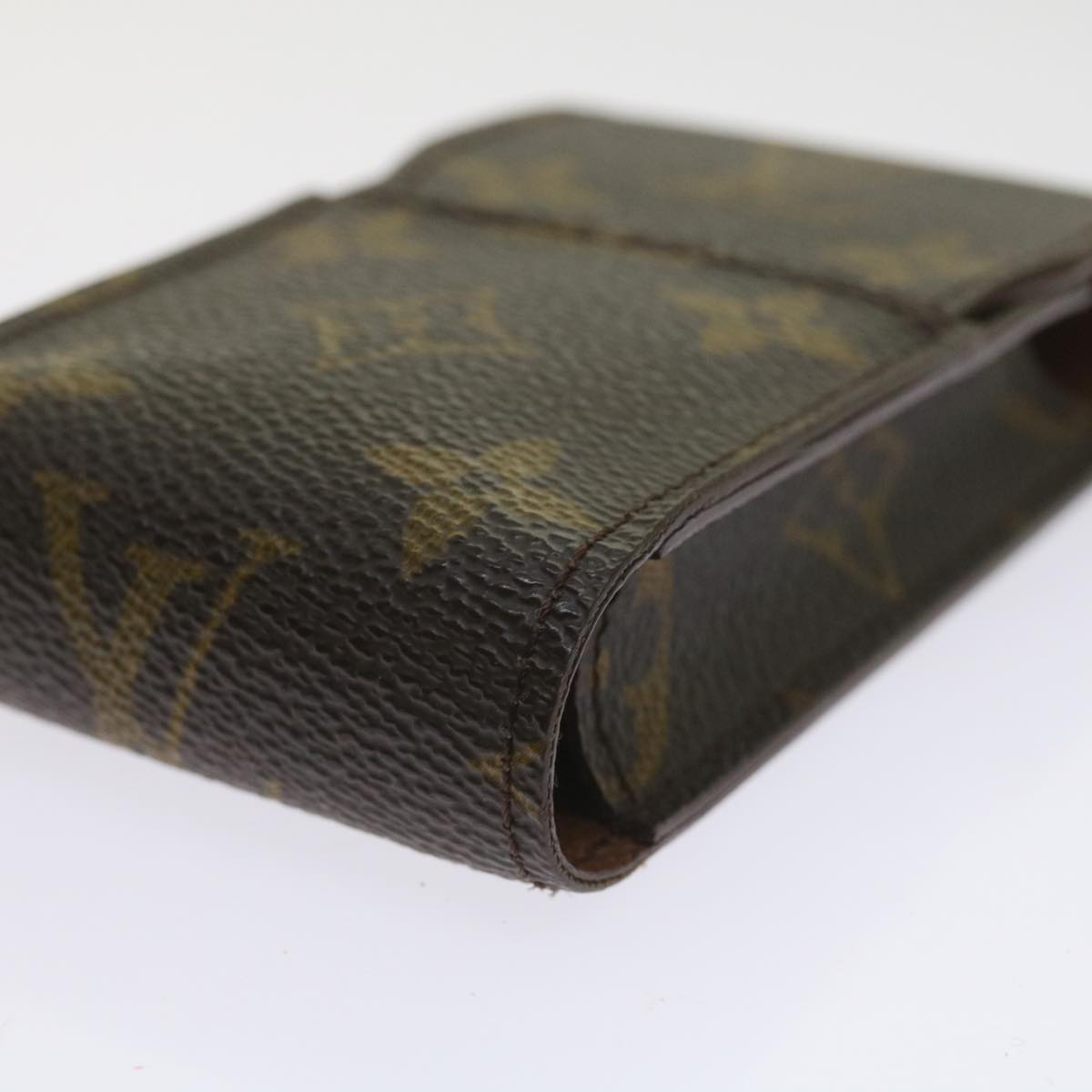 LOUIS VUITTON Monogram Etui Cigarette Case M63024 LV Auth ki3786