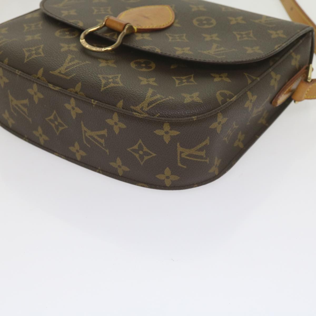 LOUIS VUITTON Monogram Saint Cloud GM Shoulder Bag M51242 LV Auth ki3825