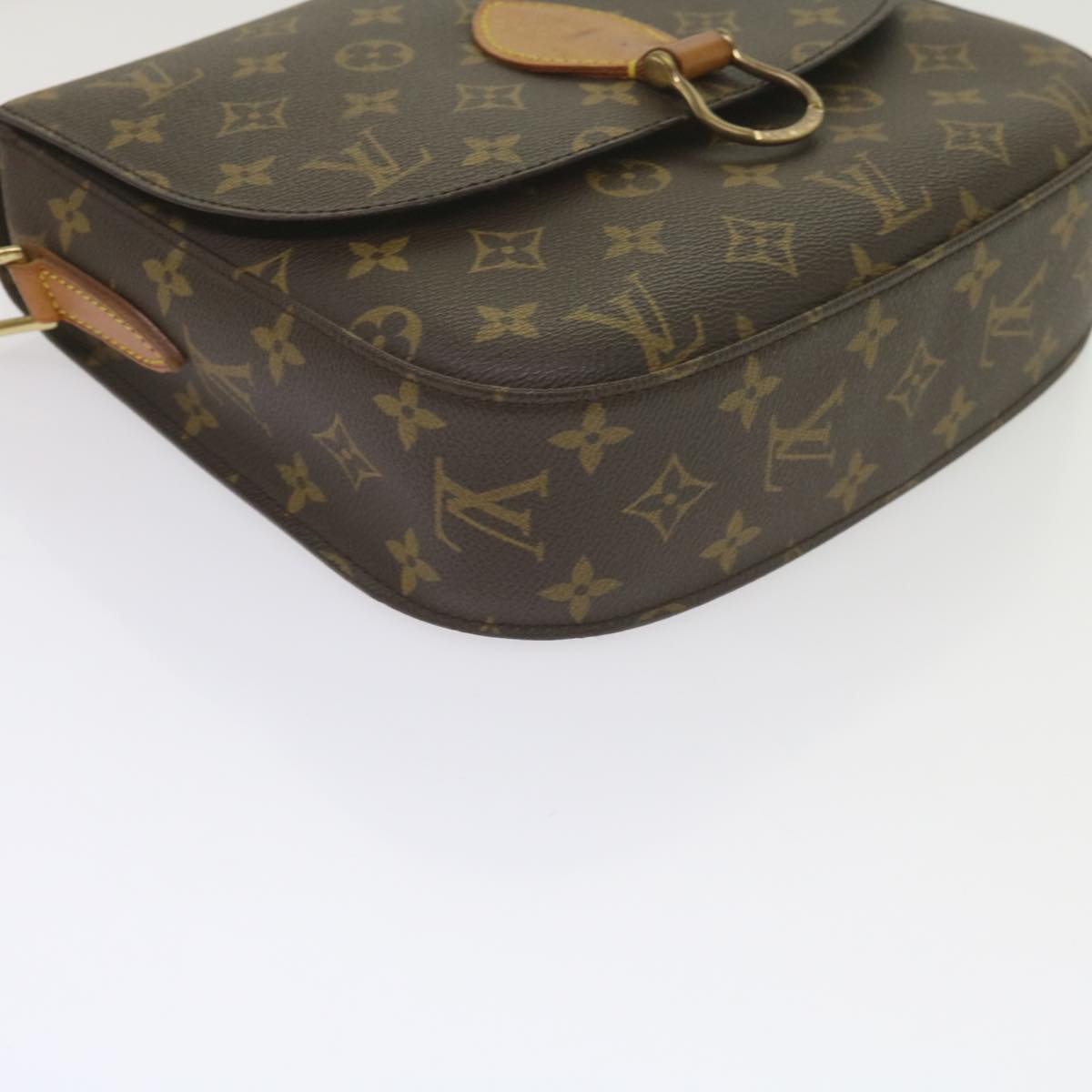 LOUIS VUITTON Monogram Saint Cloud GM Shoulder Bag M51242 LV Auth ki3825