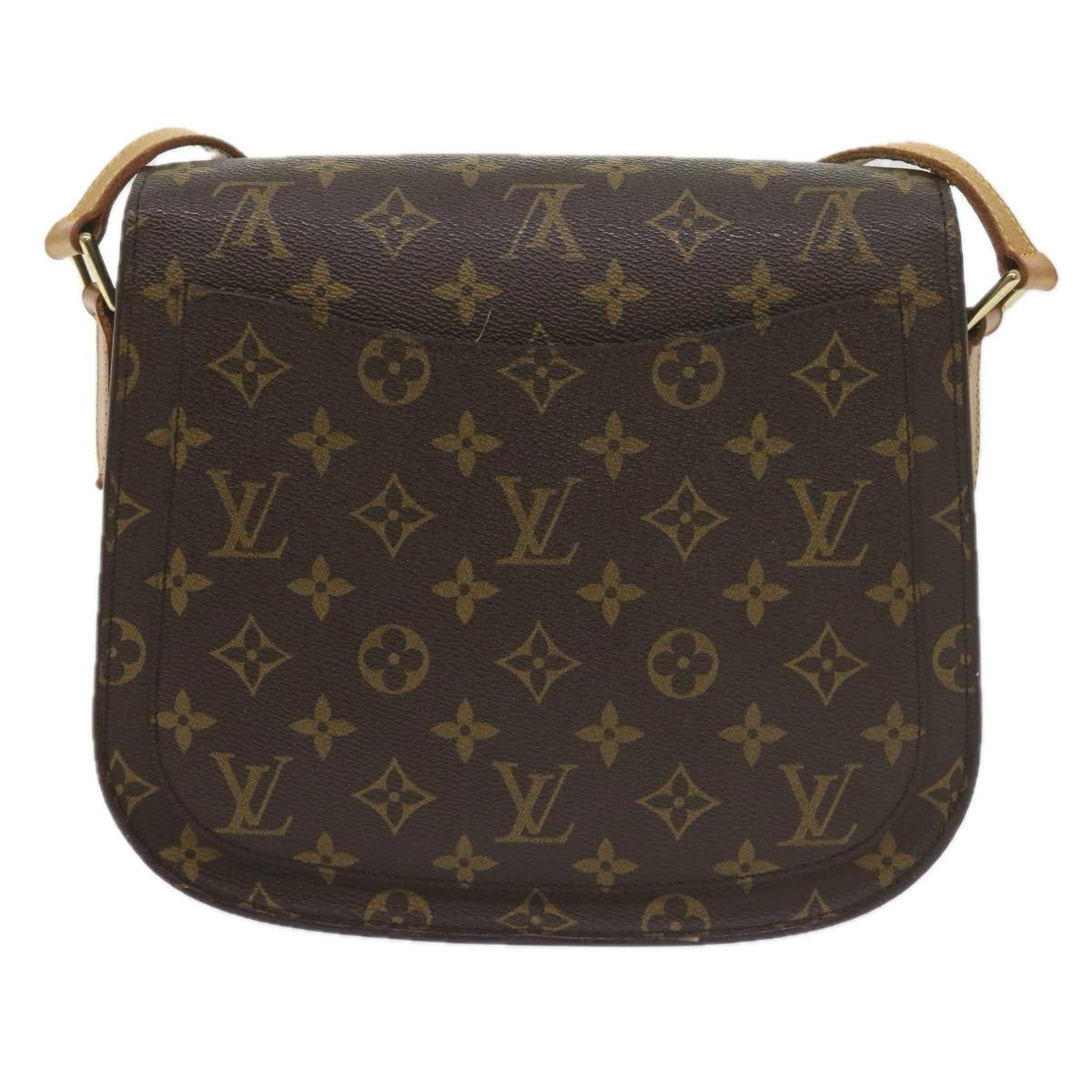 LOUIS VUITTON Monogram Saint Cloud GM Shoulder Bag M51242 LV Auth ki3825