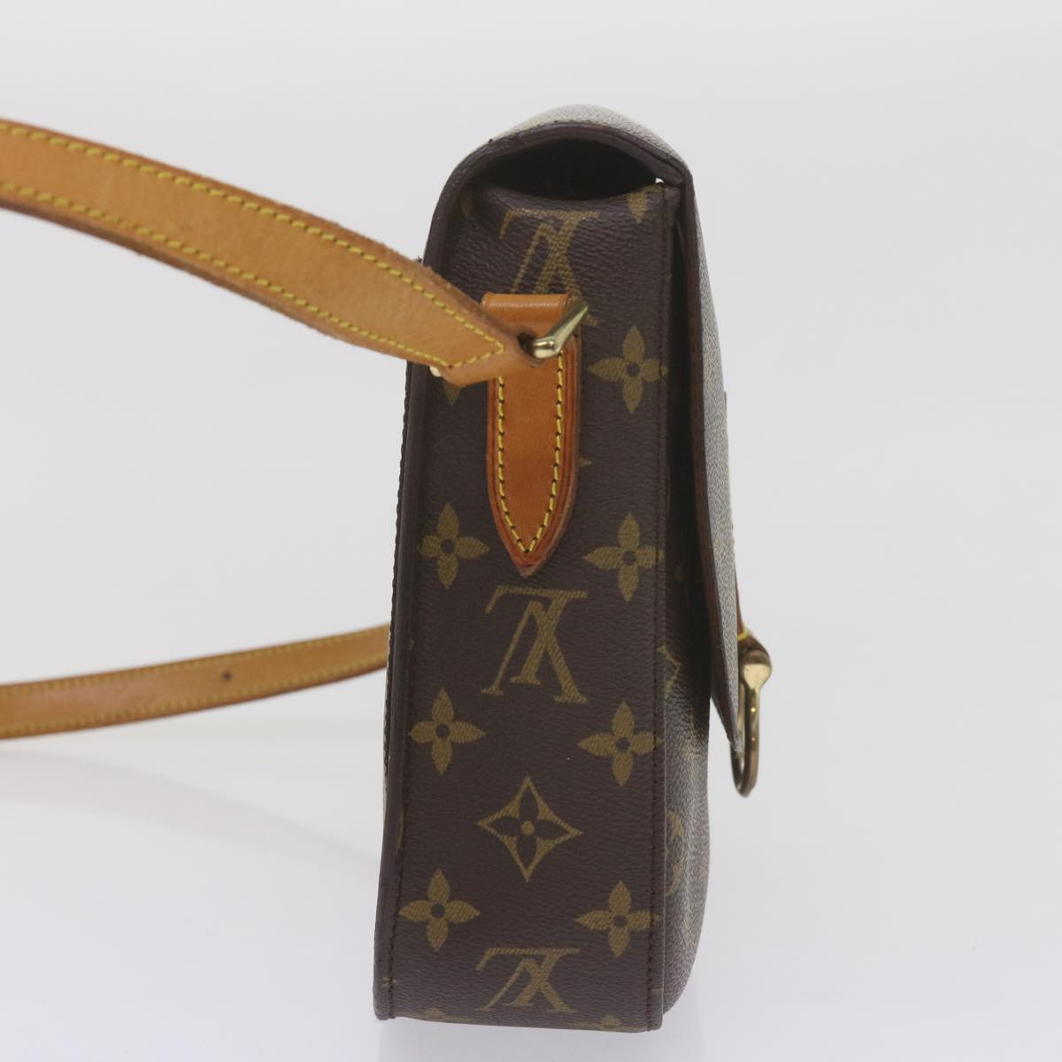 LOUIS VUITTON Monogram Saint Cloud GM Shoulder Bag M51242 LV Auth ki3825