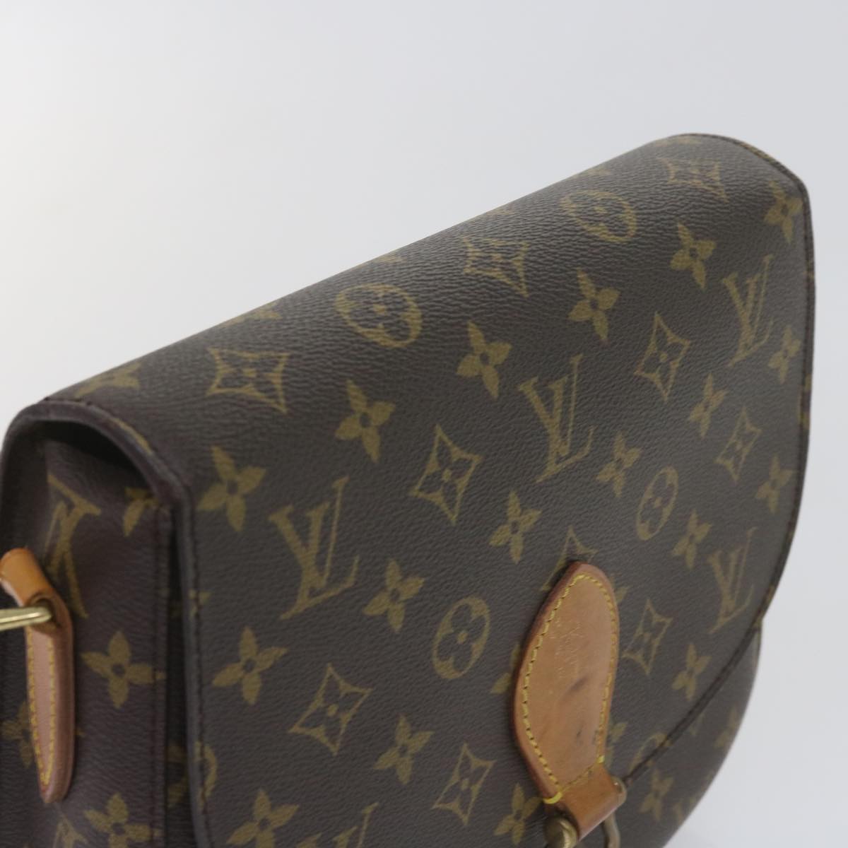 LOUIS VUITTON Monogram Saint Cloud GM Shoulder Bag M51242 LV Auth ki3825