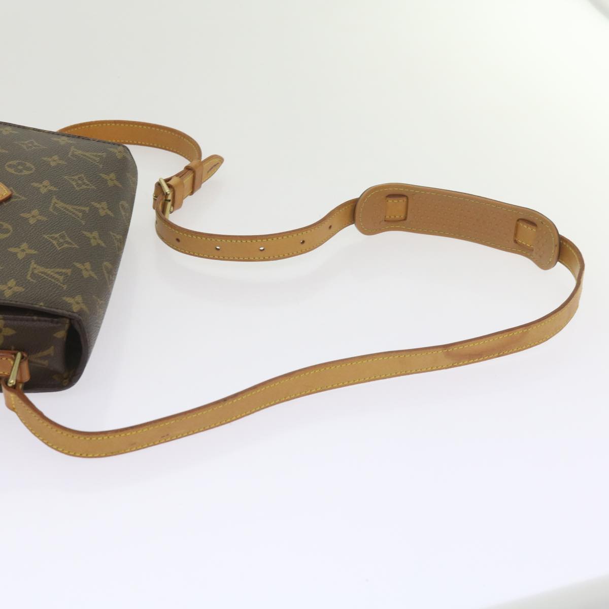 LOUIS VUITTON Monogram Saint Cloud GM Shoulder Bag M51242 LV Auth ki3825