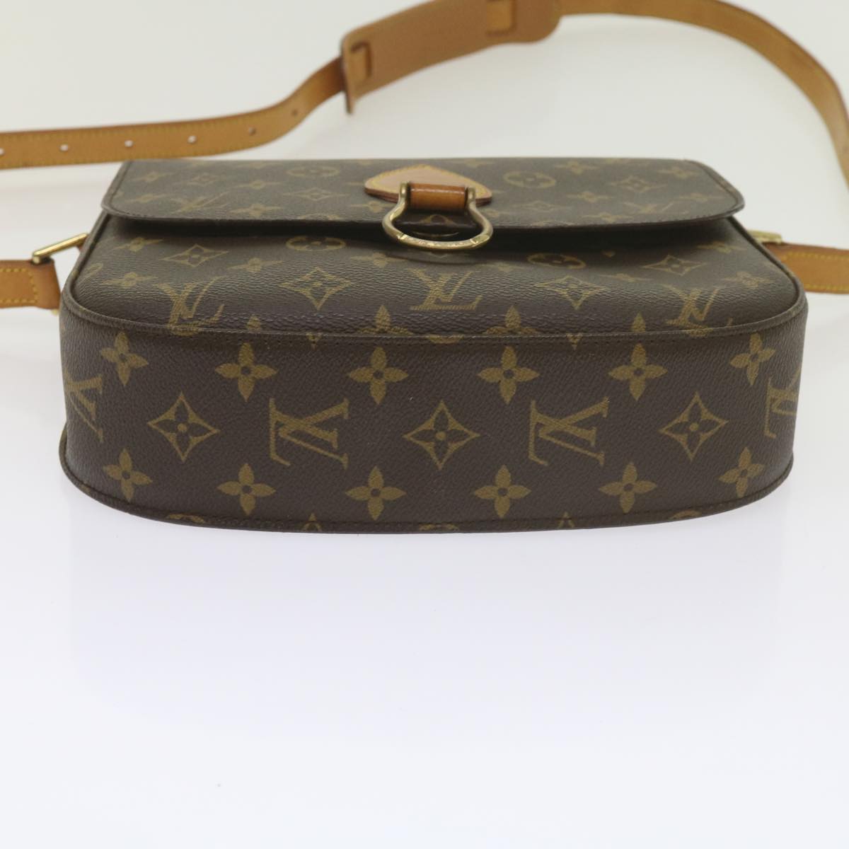 LOUIS VUITTON Monogram Saint Cloud GM Shoulder Bag M51242 LV Auth ki3825