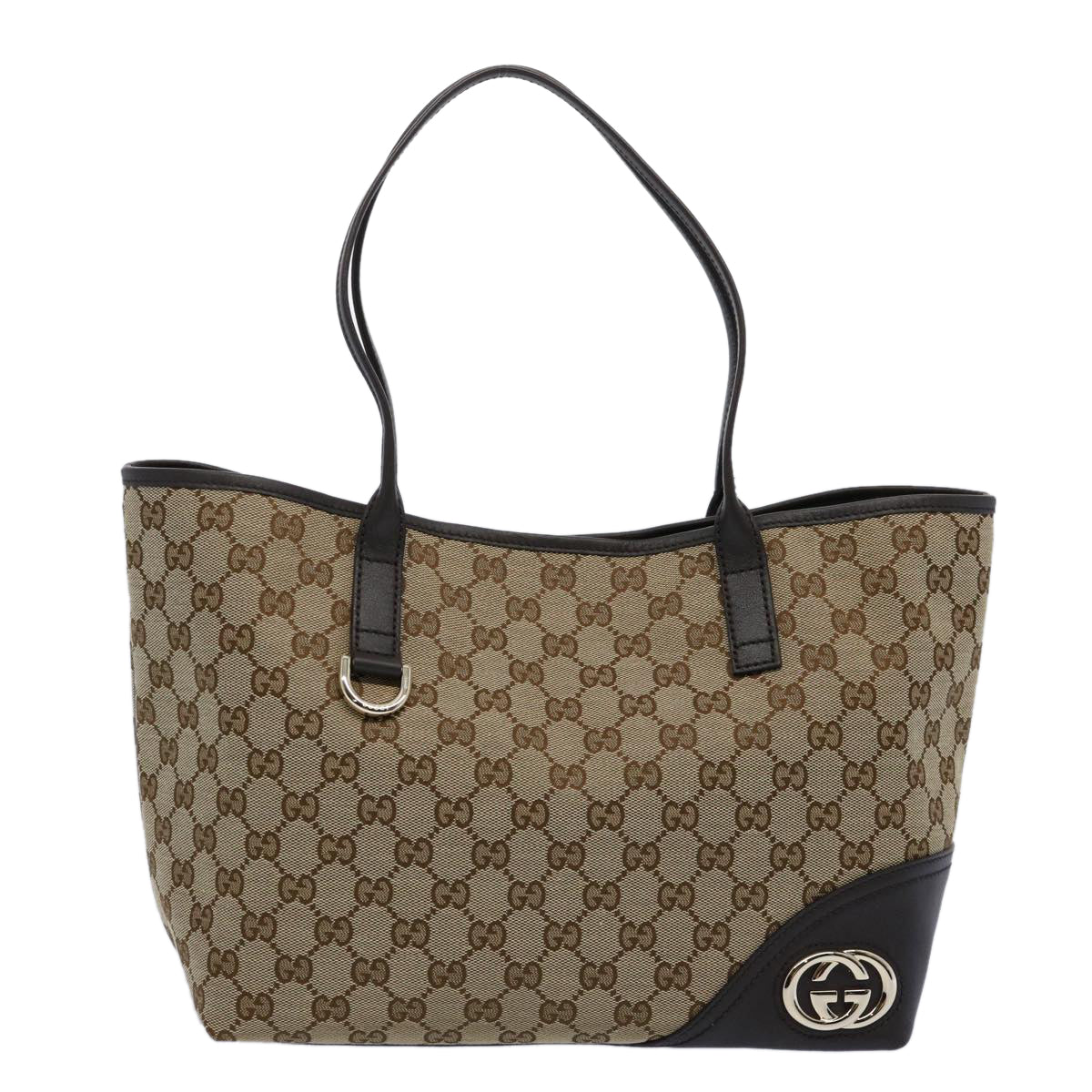 GUCCI GG Canvas Tote Bag Beige 169946 Auth ki3831 Brand Street Tokyo