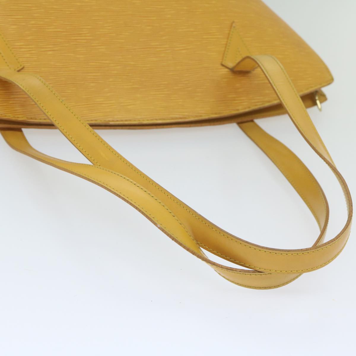 LOUIS VUITTON Epi Saint Jacques Shopping Shoulder Bag Yellow M52269 Auth ki3856