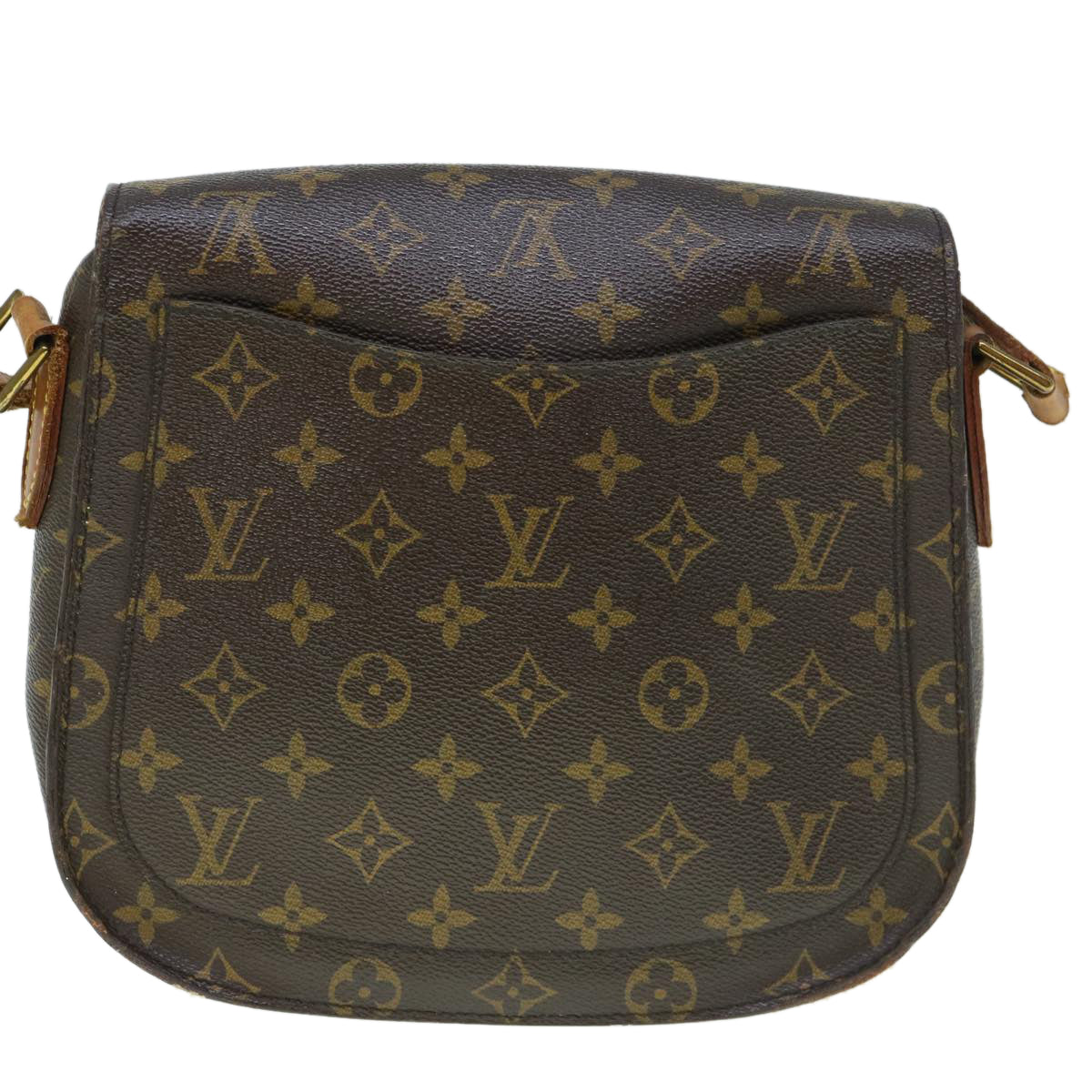 LOUIS VUITTON Monogram Saint Cloud GM Shoulder Bag M51242 LV Auth ki3895