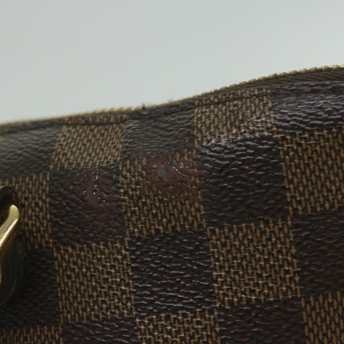 LOUIS VUITTON Damier Ebene Sienna PM Shoulder Bag N41545 LV Auth ki3917