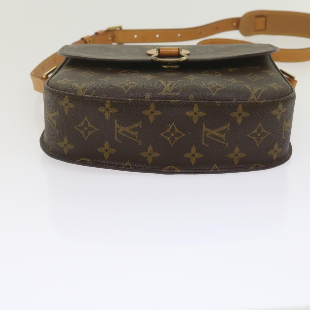 LOUIS VUITTON Monogram Saint Cloud GM Shoulder Bag M51242 LV Auth ki3936