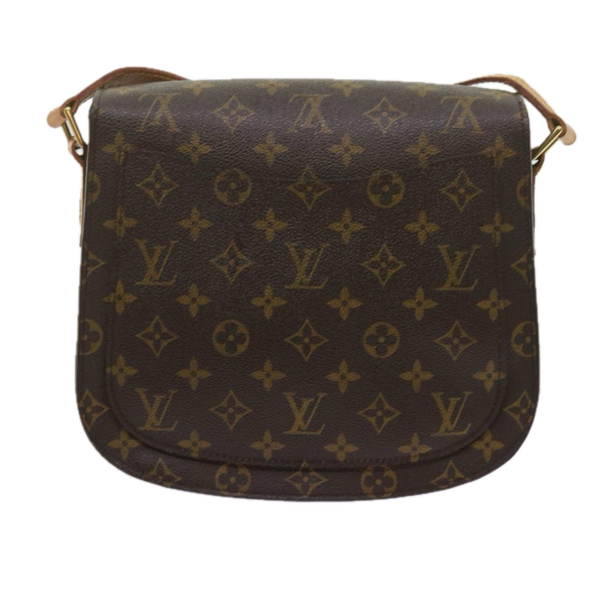 LOUIS VUITTON Monogram Saint Cloud GM Shoulder Bag M51242 LV Auth ki3936