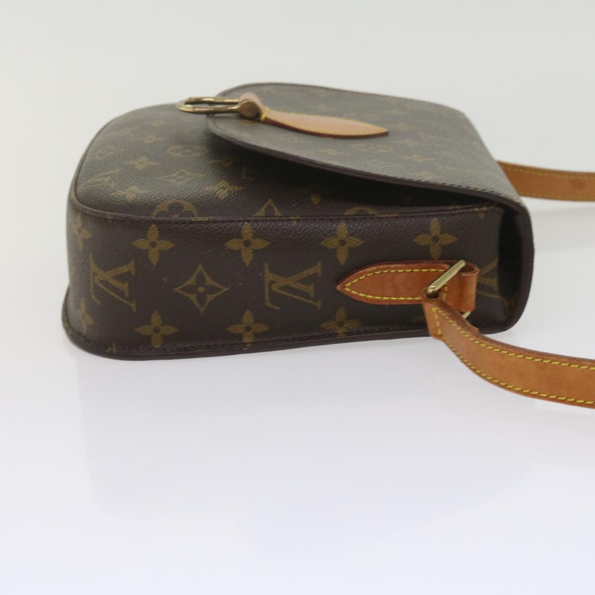 LOUIS VUITTON Monogram Saint Cloud GM Shoulder Bag M51242 LV Auth ki3936