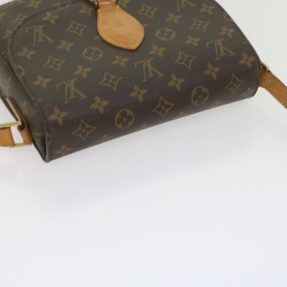 LOUIS VUITTON Monogram Saint Cloud GM Shoulder Bag M51242 LV Auth ki3936