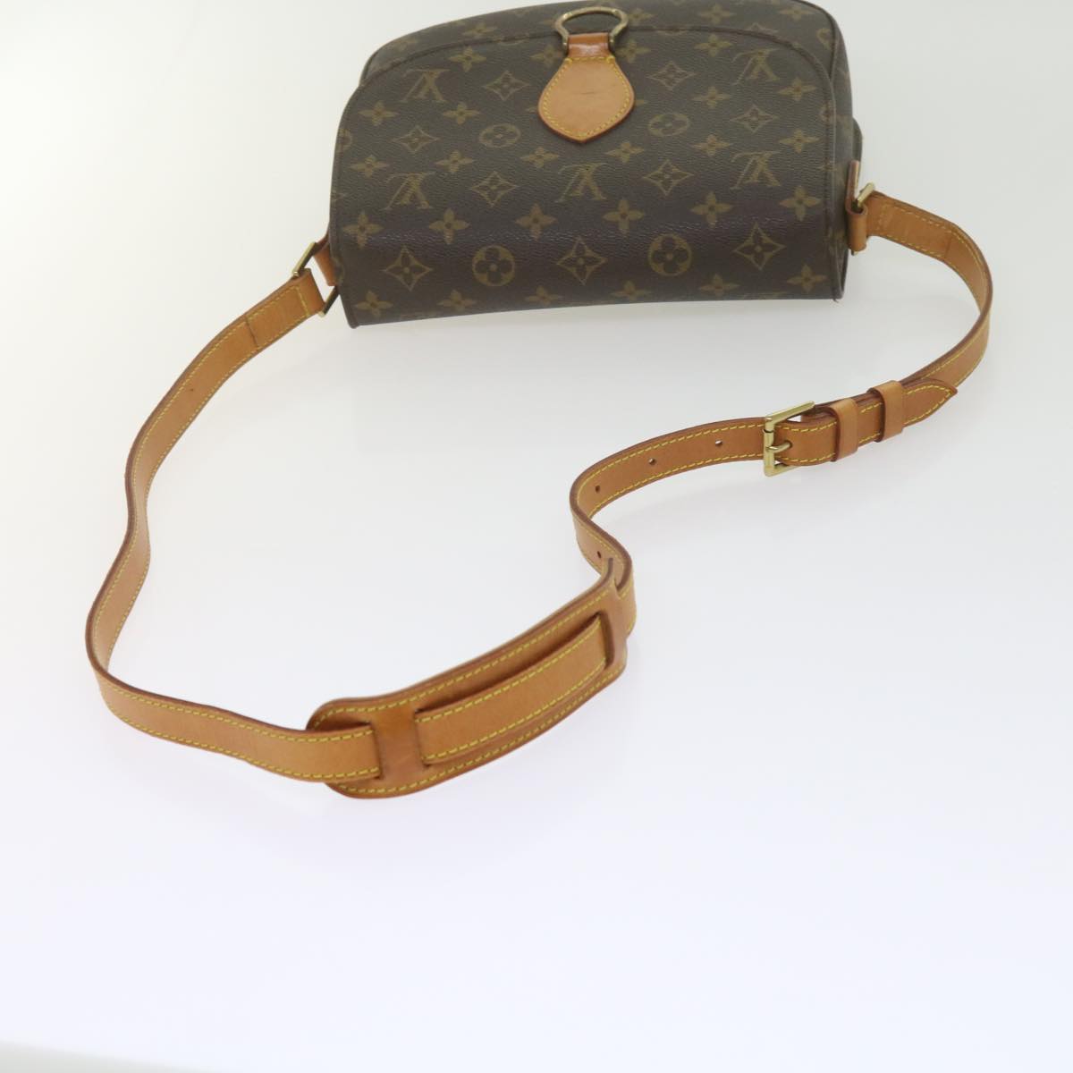 LOUIS VUITTON Monogram Saint Cloud GM Shoulder Bag M51242 LV Auth ki3936