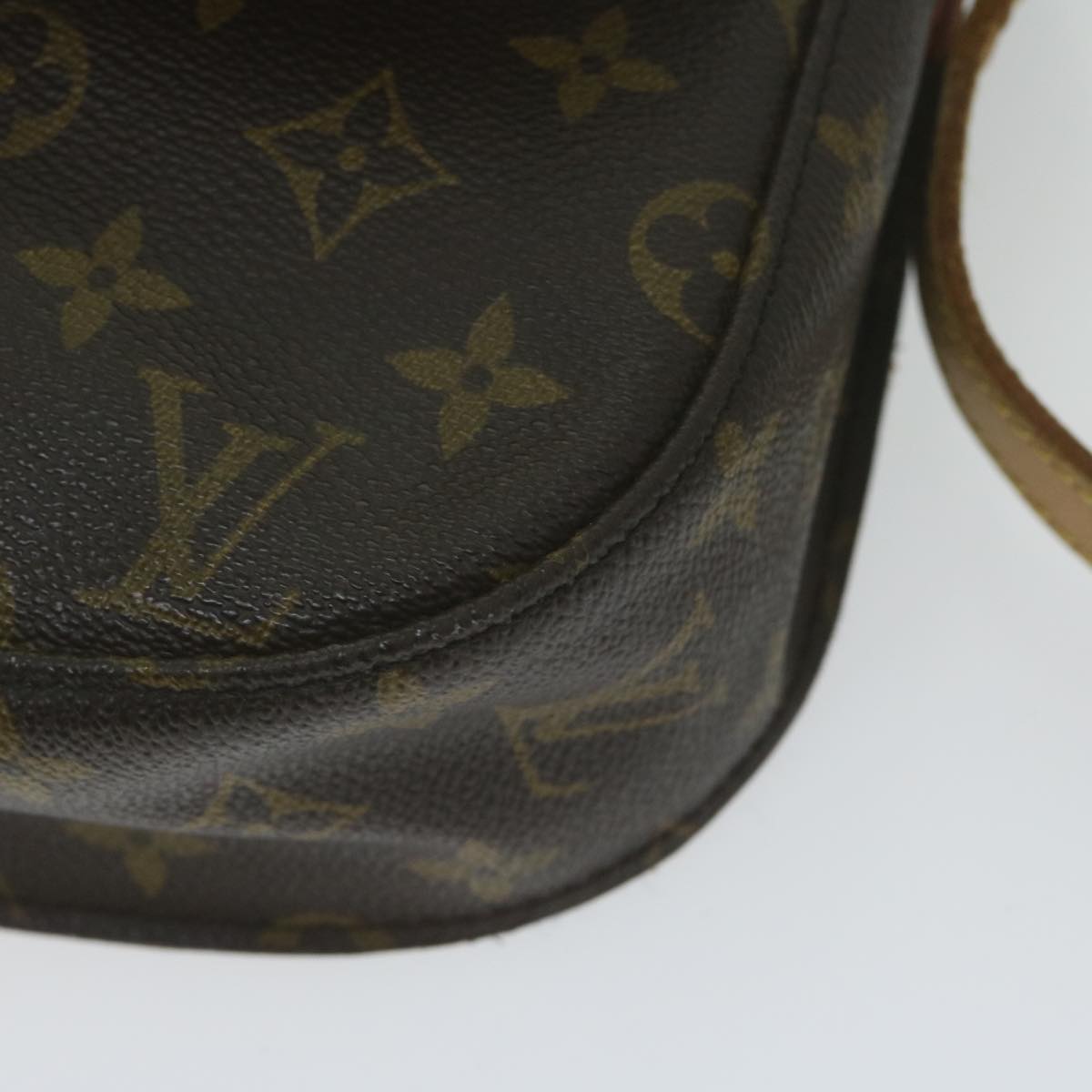 LOUIS VUITTON Monogram Saint Cloud GM Shoulder Bag M51242 LV Auth ki3954